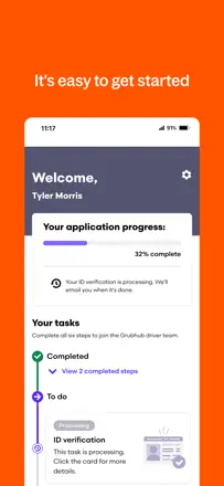 Grubhub for Driversのスクリーンショット（3/6）