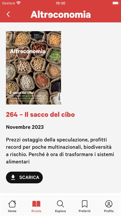 Altreconomia Screenshot