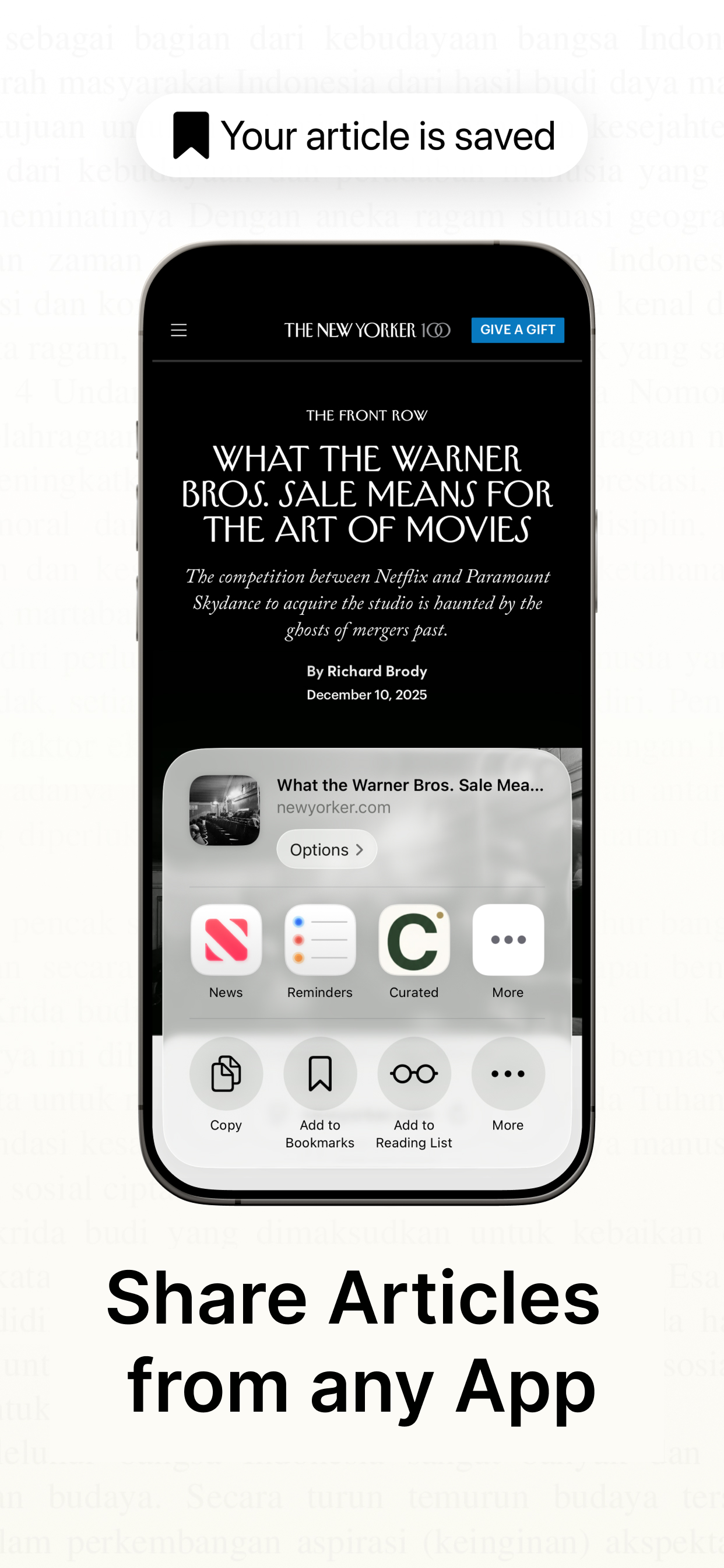Curated. screenshot 4