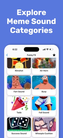 Meme Soundboard: Funny FX 2025 iPhone screenshot