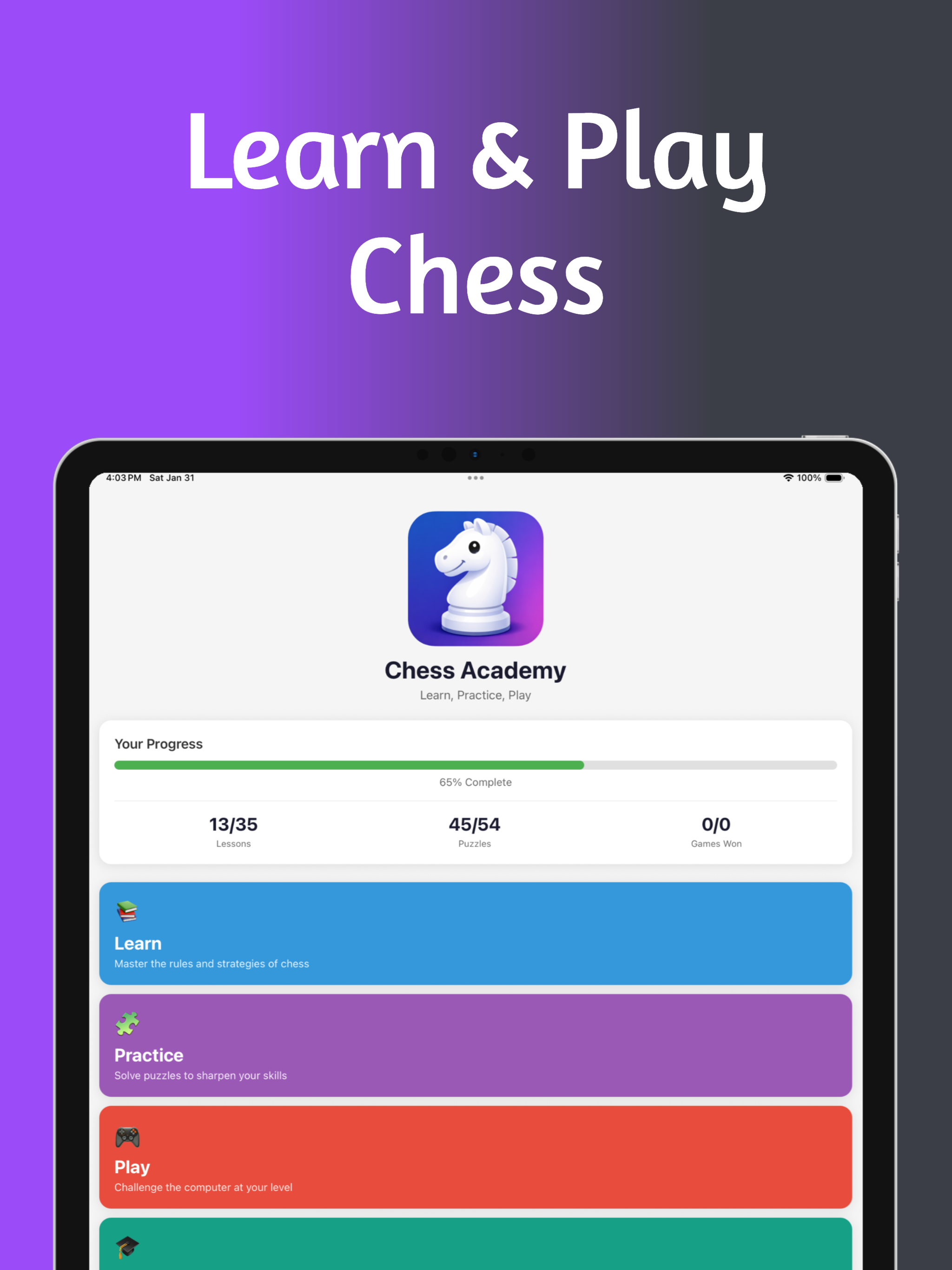Chess Academy - Play & Learn screenshot 8