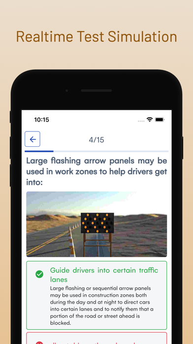 Louisiana DMV Driver Test Prep Screenshot