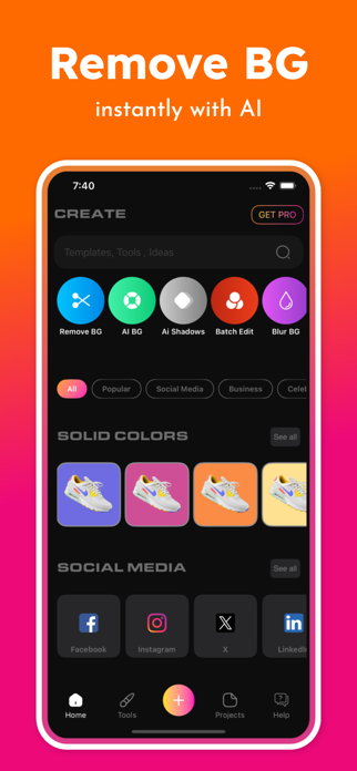 Background Editor: Blur App Screenshot 5 of 8