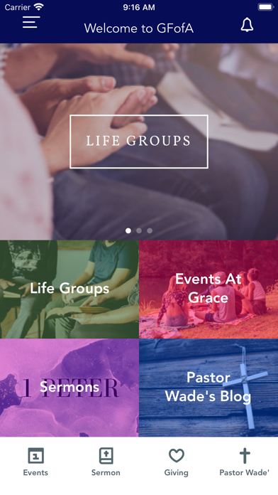 Grace Fellowship of Augusta Screenshot