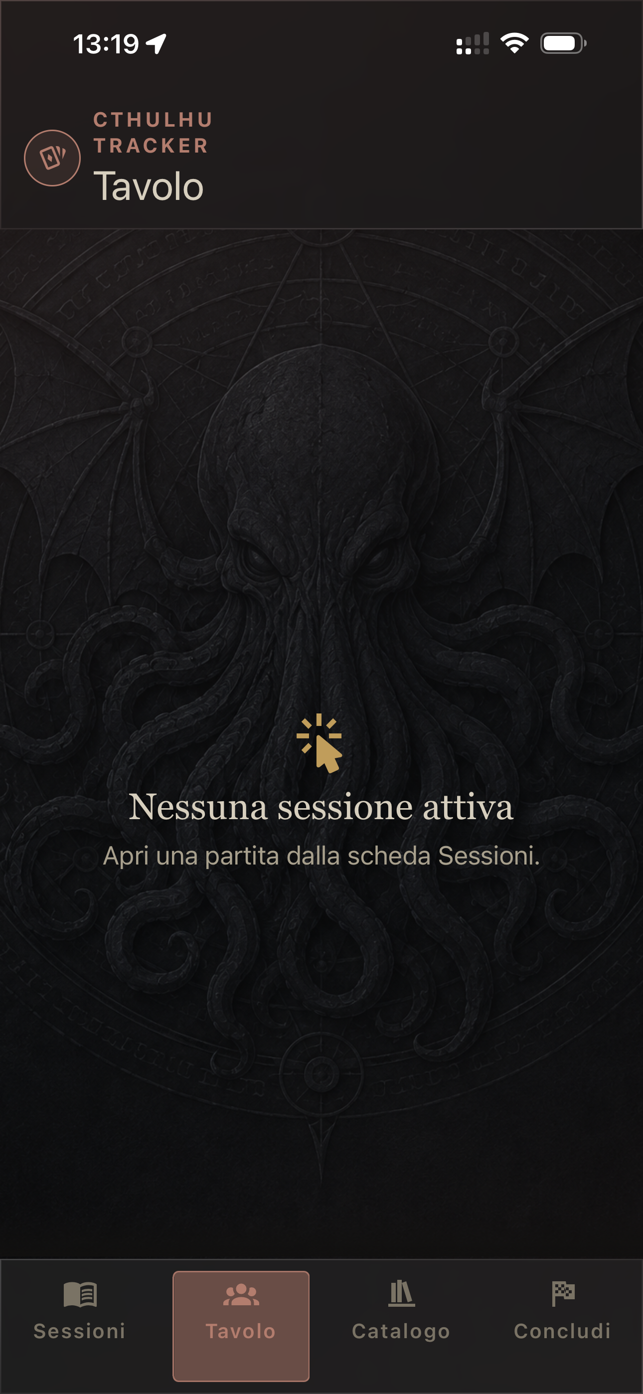 Cthulhu Tracker screenshot 3