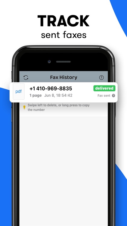 FAX from iPhone・Send Document screenshot-3