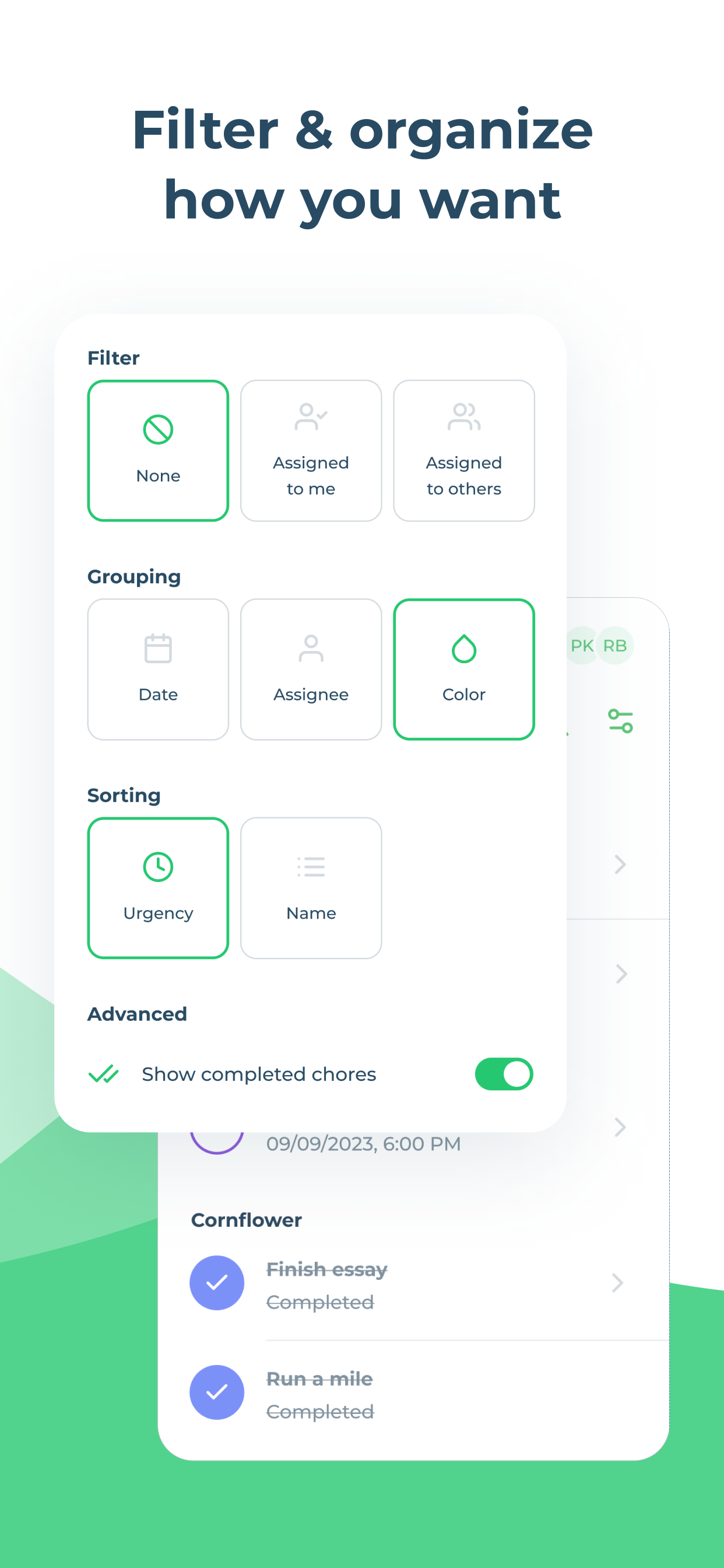 Chap: Chores Tracker & Chart