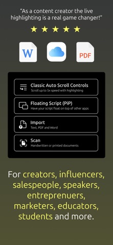 HighlightMe - Teleprompter Screenshot 6 of 6