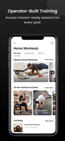 HolosFit screenshot