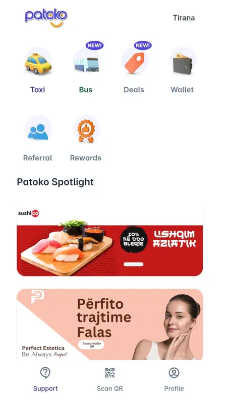 Patoko: Taxi Rides & Deals screenshot 1 of 9