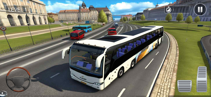 العاب قيادة الحافلات الفاخرة