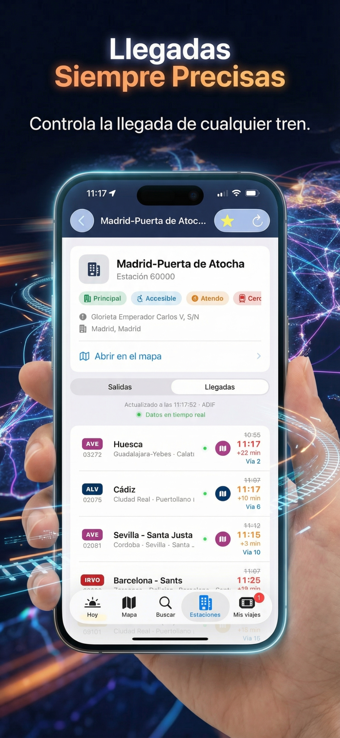 Spain Trains Live Map & Travel