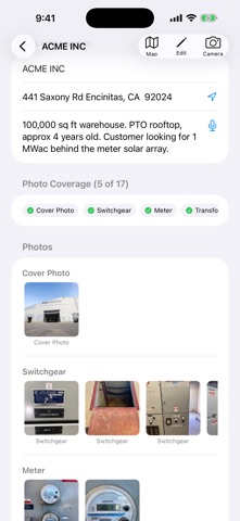 Solar Site Walk Screenshot 3 of 9
