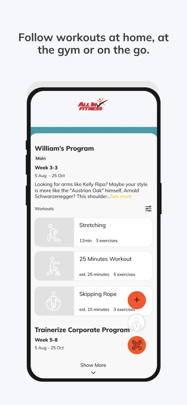Screenshot #3 pour All IN Fitness Online