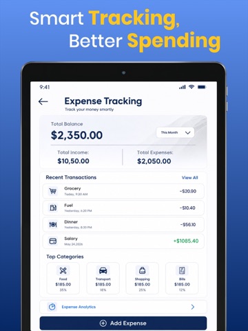 Split Bill: Split Payments App iPad screenshot