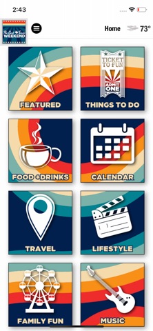 The East Texas Weekend iPhone screenshot