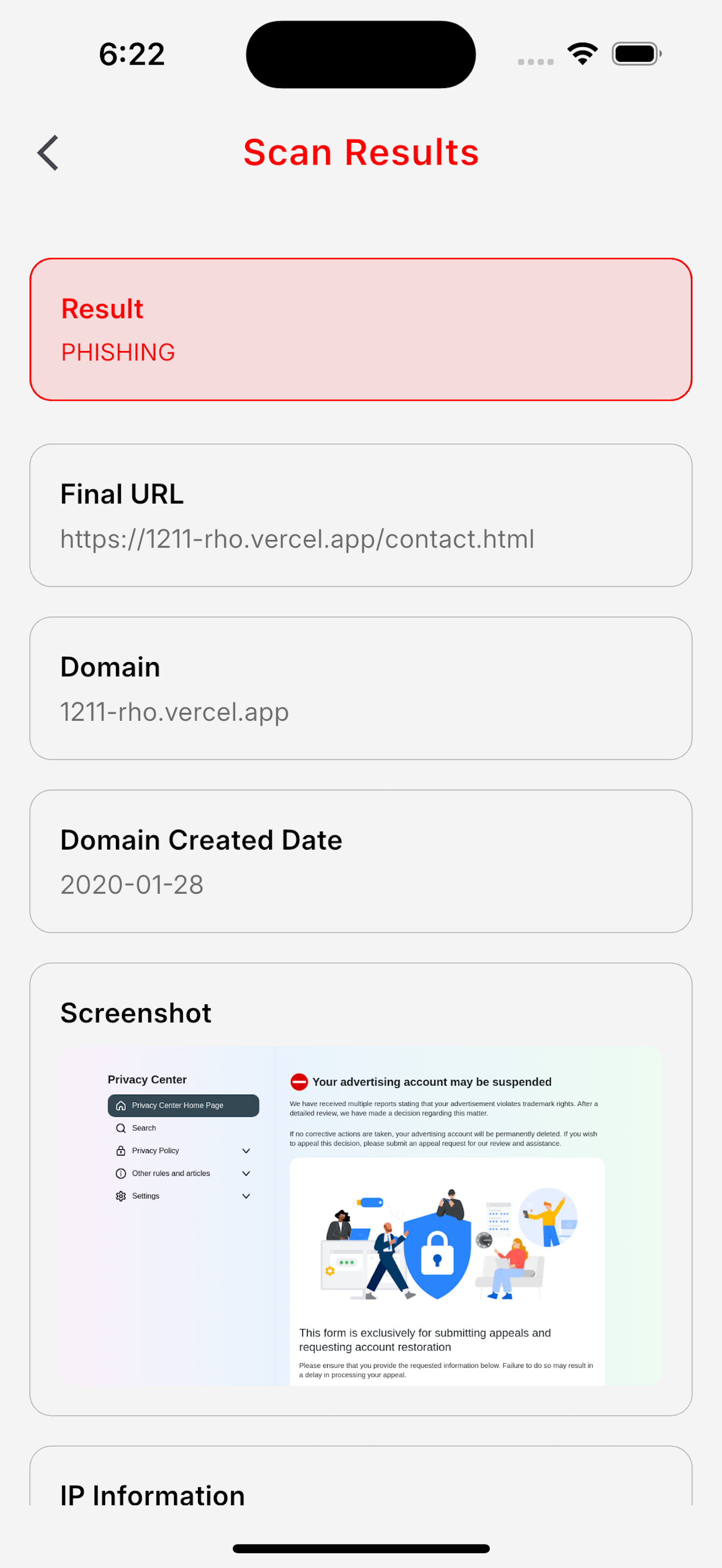 URL Checker