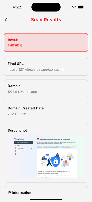 URL Checker Screenshot 5 of 9