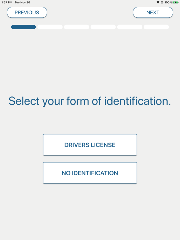 #3. FP7 Kiosk (iOS) Podle: Security Identification Systems Corporation