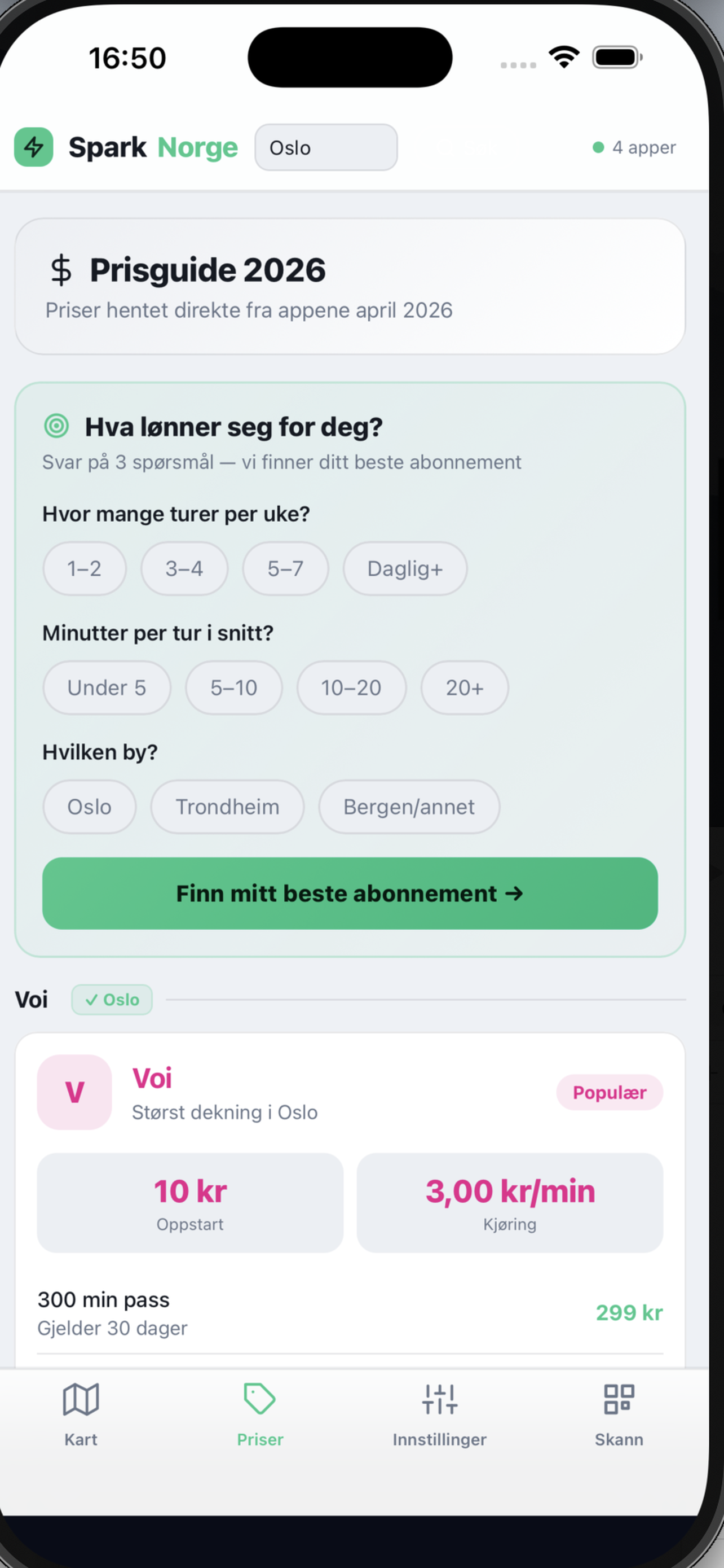 SparkNorge screenshot 2