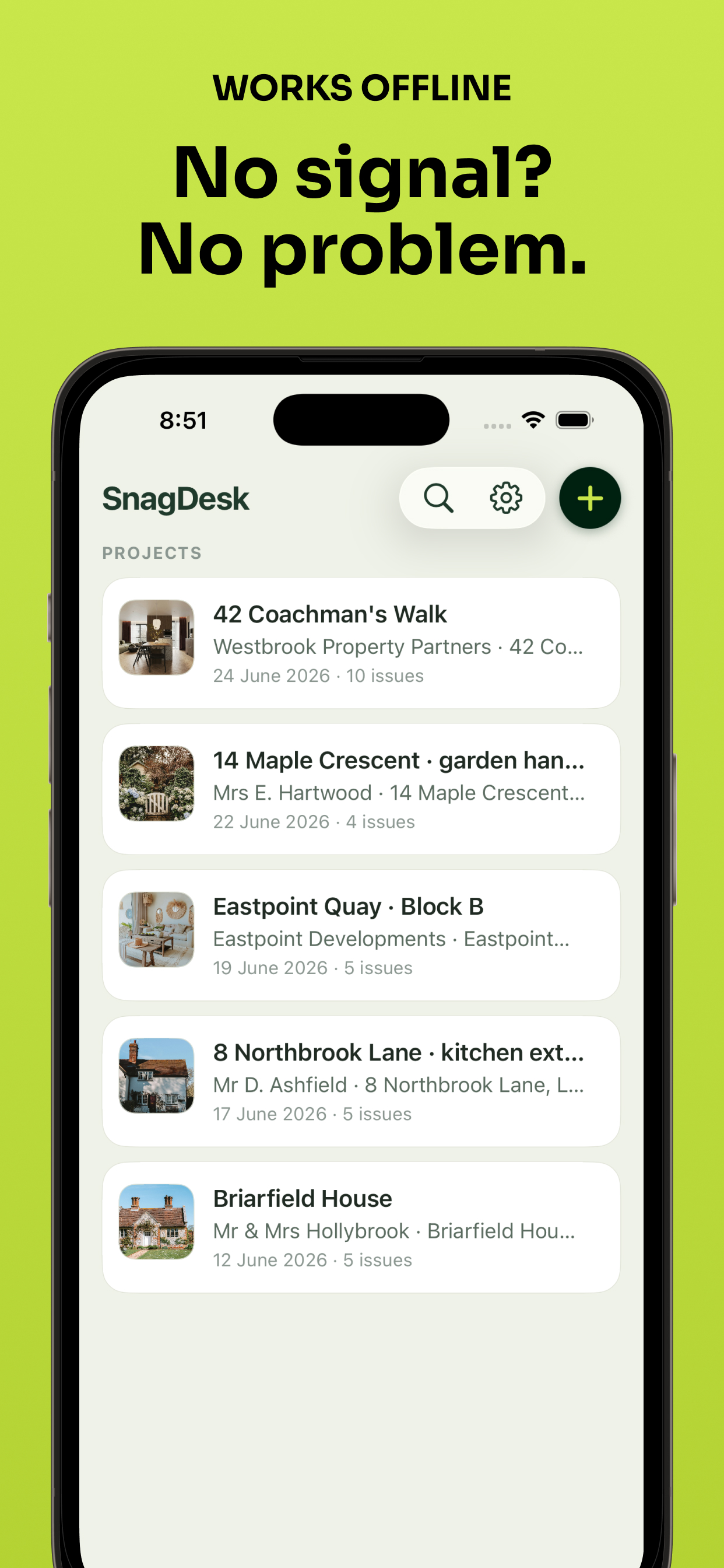 SnagDesk: Snagging & Reports screenshot 5