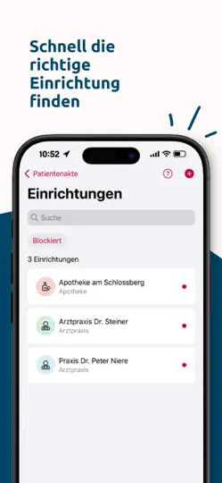 Screenshot von Hallesche4u EPA auf dem iPhone 6