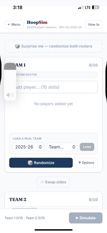 HoopSim Screenshot 2 of 5