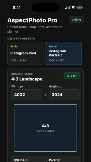 AspectPhoto Pro screenshot 1