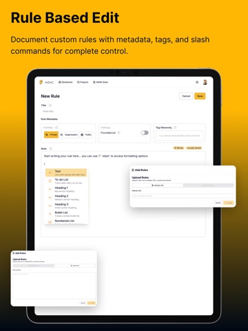 AIDAC: AI Architect iPad screenshot