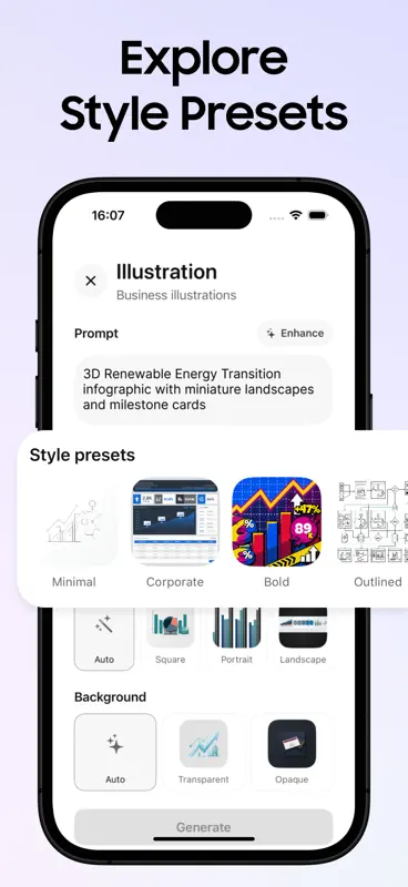 Napkin AI Visual Gen Lab screenshot 4 of 5