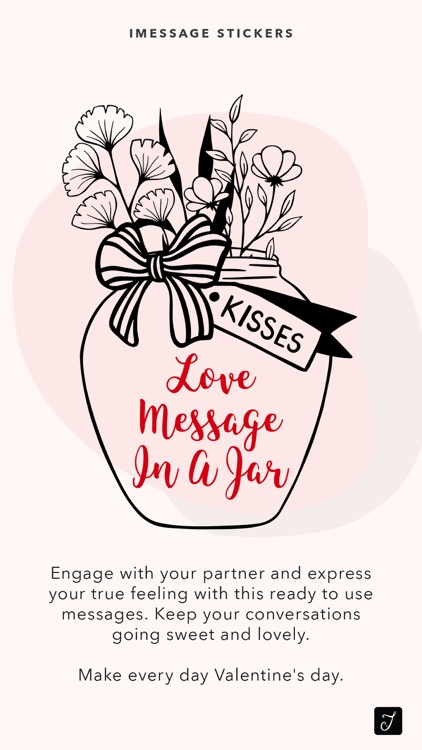 Love Message In A Jar