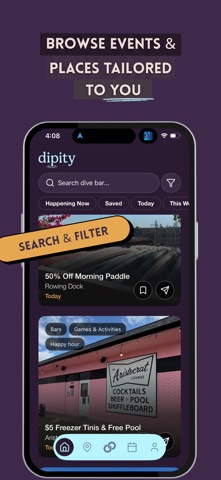 Dipity: Discover & Plan Screenshot 2 of 9