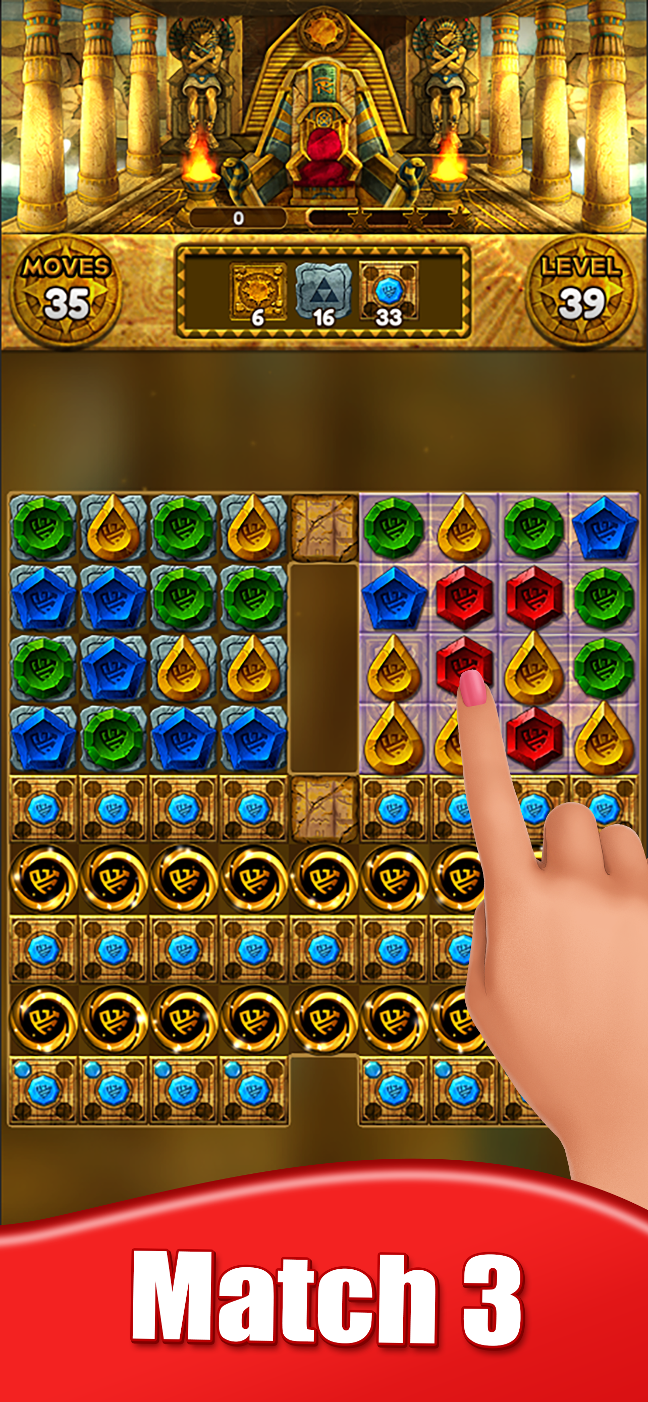 Jewel Queen: Puzzle Match 3