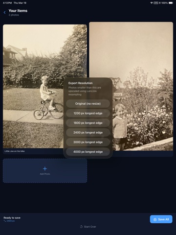Unmounted iPad screenshot