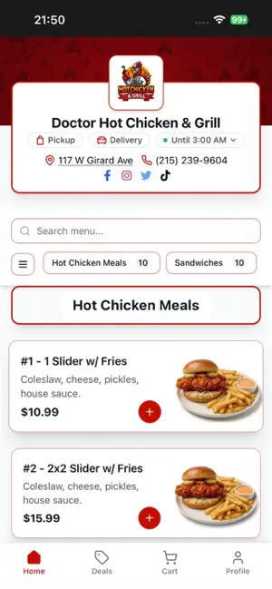 Doctor Hot Chicken & Grill screenshot 1
