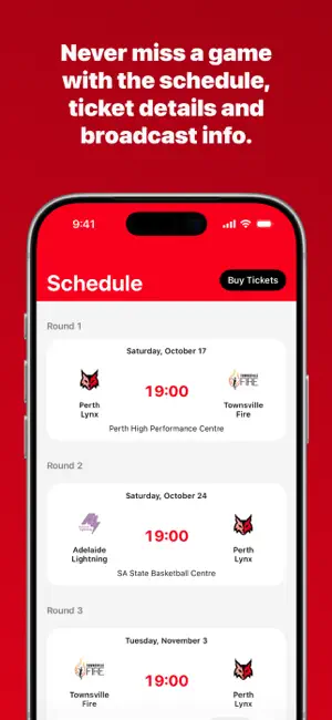 Perth Lynx screenshot 3