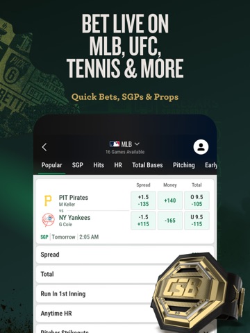 Caesars Sportsbook & Casino iPad screenshot