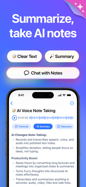 Speech to Text – VoicePen AI Screenshot
