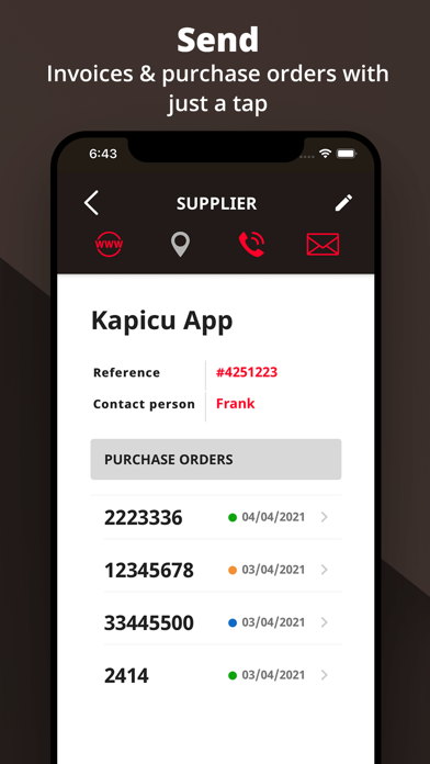 Telesto: Inventory Management Screenshot