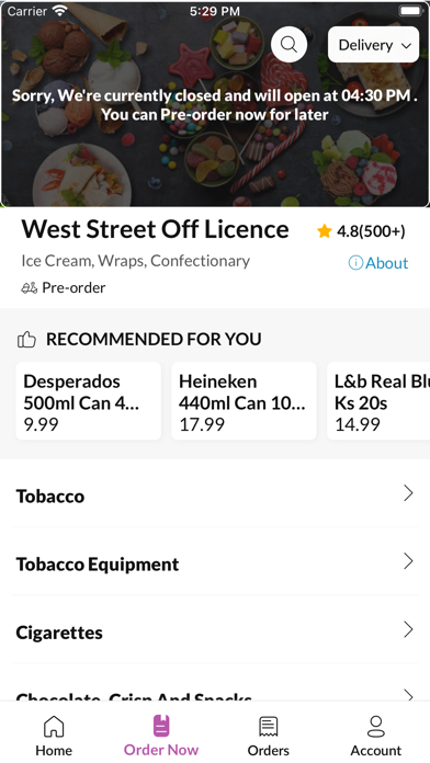 West Street Off Licence Screenshot