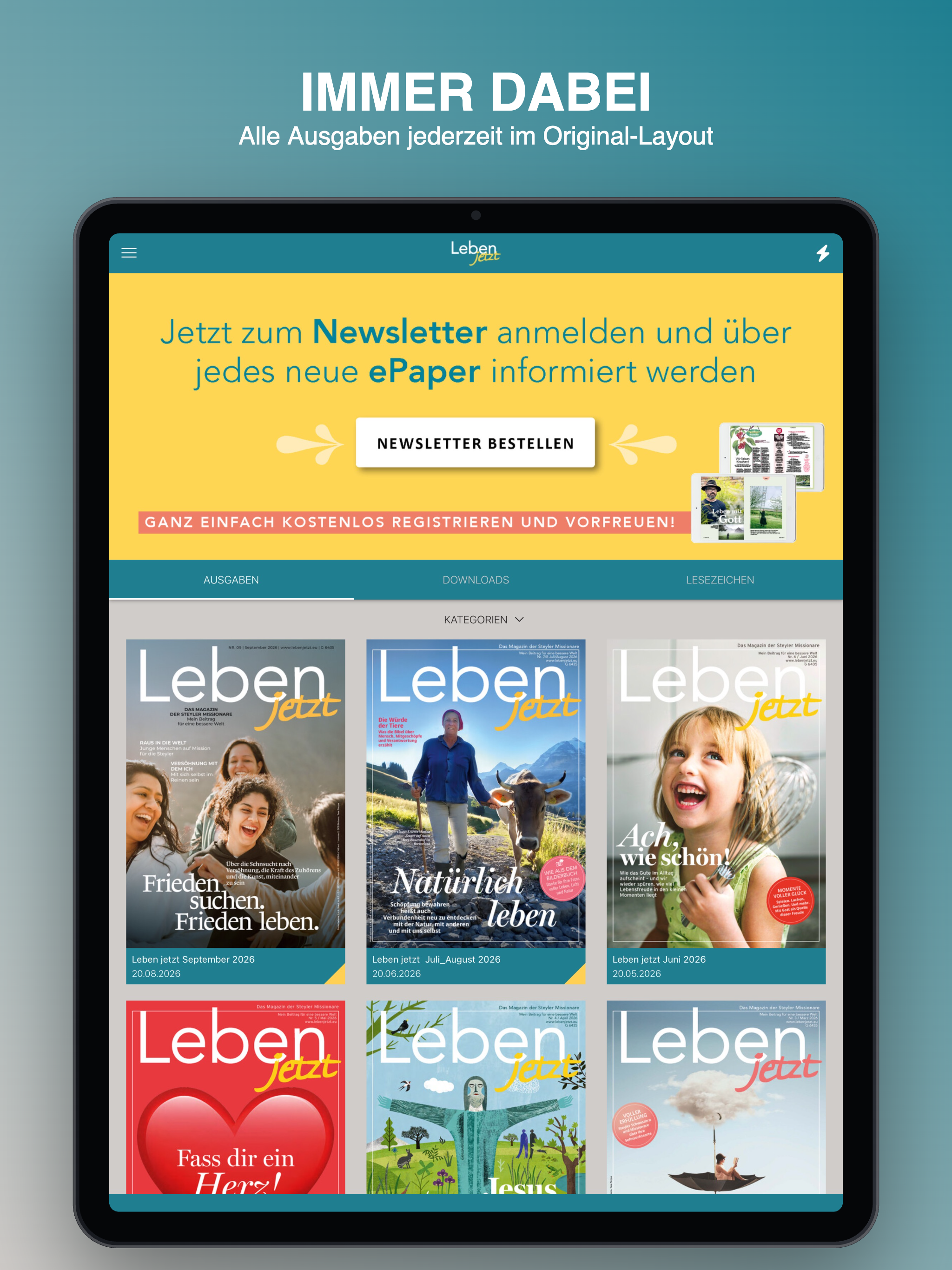Leben jetzt-Zeitschrift screenshot 5