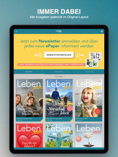 Leben jetzt-Zeitschrift screenshot 5