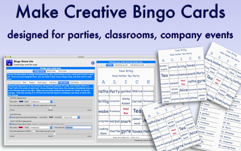 Screenshot #1 pour Bingo Genie Lite