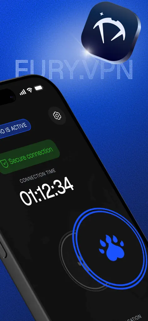 VPN Fury - Secure & Anonymous - Utilities App | MWM