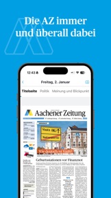 Aachener Zeitung E-Paper screenshot