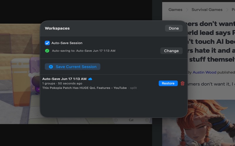 SplitSecuredBrowser screenshot