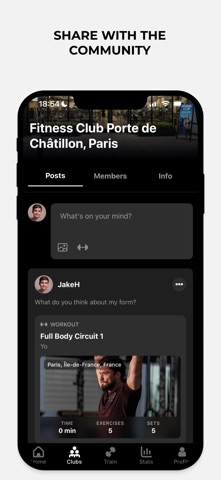 Mission : Workouts & People screenshot