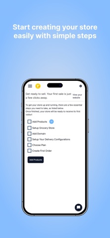 Yelo: Build Online Local Store iPhone screenshot