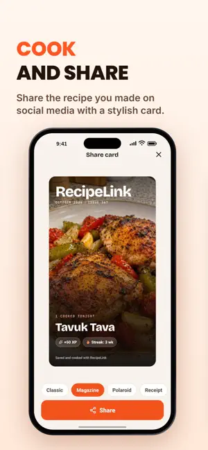RecipeLink: Save Viral Recipes screenshot 3