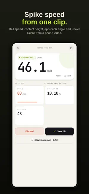Volleyball Velocity: Hit Speed screenshot 1